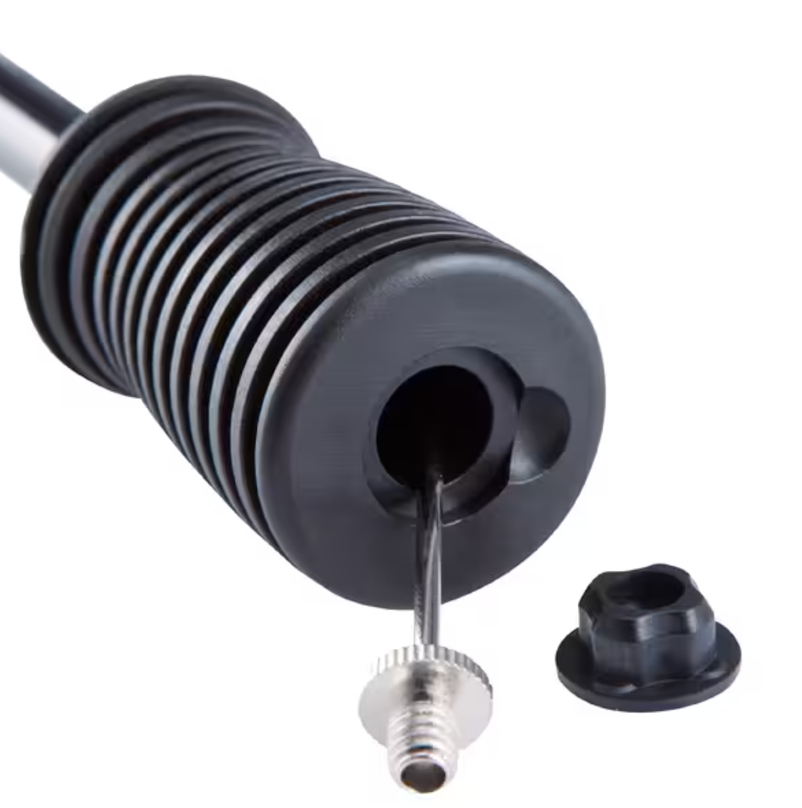 Dual Action Ball Pump & Pressure Gauge with Hose