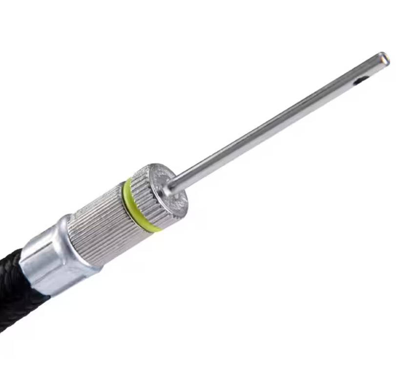 Dual Action Ball Pump & Pressure Gauge with Hose